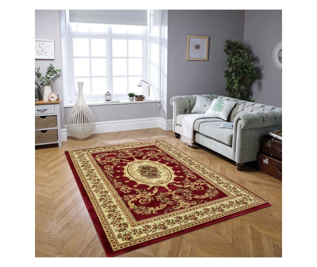 Burgundy Pilot Class Rug, 50x80 cm, Rectangle, 2000 g/sqm