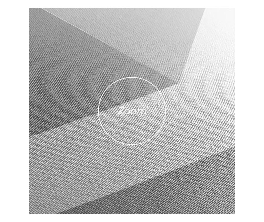 Canvas Print, 3d Square, 100x200 cm