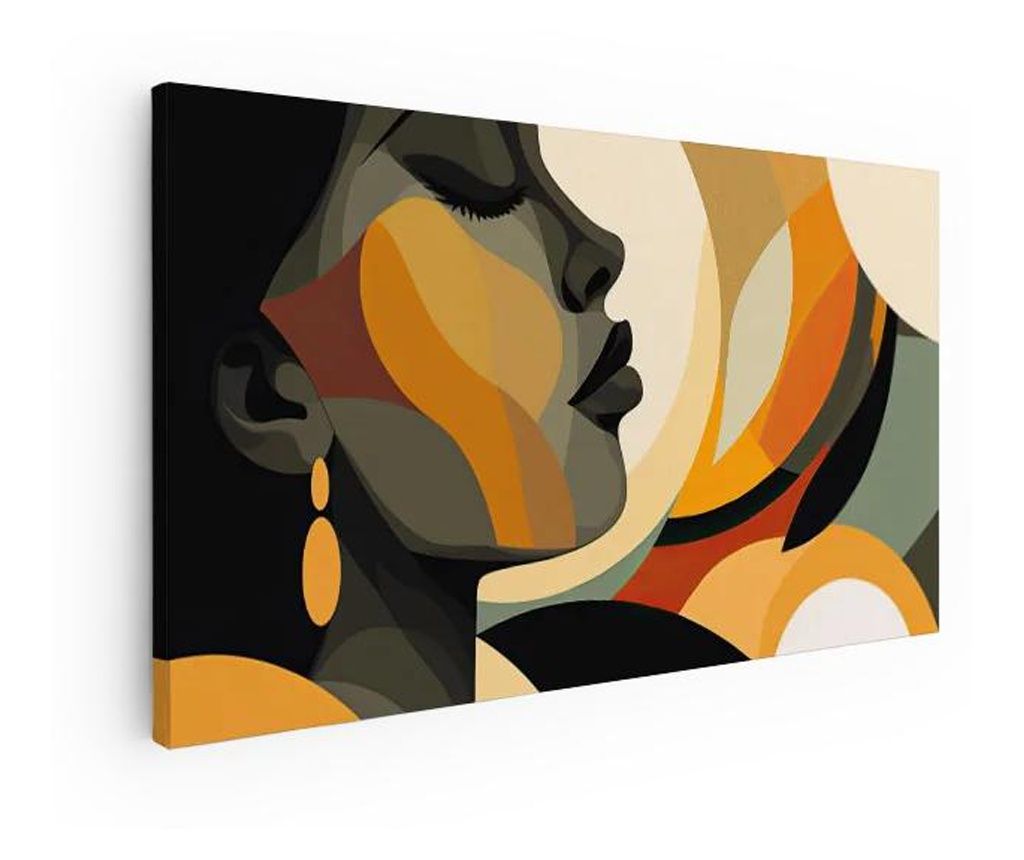 Canvas Print, Dreamy Graphic Girl, 100x200 cm