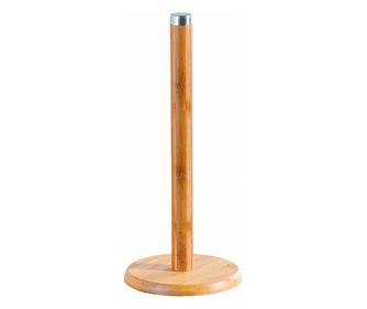Suport hartie bucatarie Kesper 81203, Bambus, 14x32.5cm, Maro
