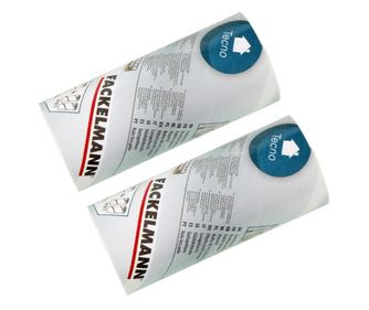 Tartalék tekercs ruhák és kárpitok tisztításához Fackelmann 41611, 10 cm, 4 m, 2 db, Fehér