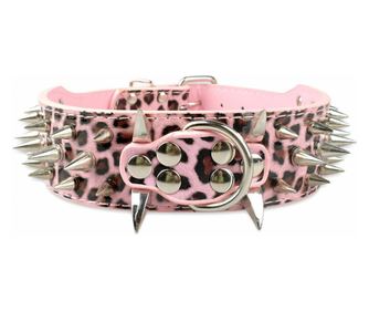 Tiger Spike Collar / Метални цели за кучета, охрана и защита, първокласно качество, устойчивост на вода и мръсотия, регулируема