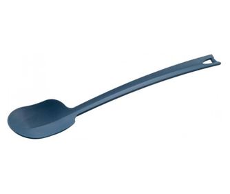 Lingura de servire Gustos 678131, 36x9 cm, Rezistent la caldura, Flexibil, Albastru