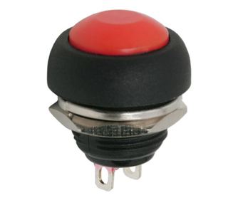Бутон 1 верига 1A-250V OFF-(ON), rosu