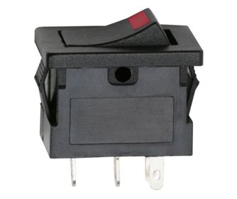 Самосвал прекъсвач 1 верига 15A-12VDC OFF-ON, с червен LED