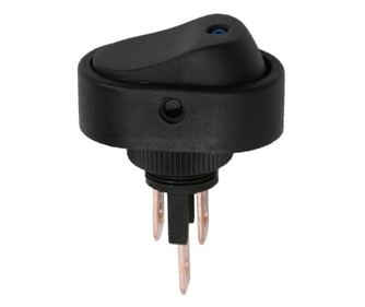 Самосвал прекъсвач 1 верига 20A-12VDC OFF-ON, със син LED