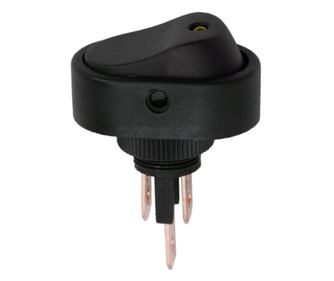 Самосвал прекъсвач 1 верига 20A-12VDC OFF-ON, с жълт LED