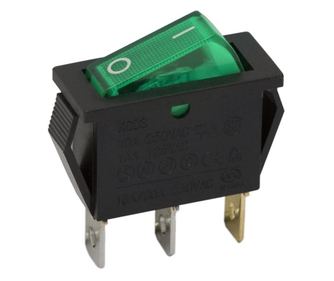 1 Интерупатор за накланяне на веригата 10A-250V OFF-ON lumini de verde