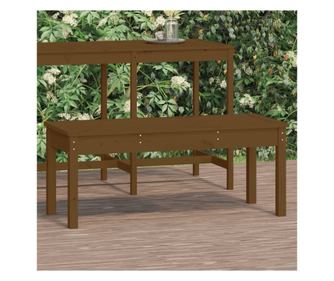 Mzbarna kerti pad, 109x44x45 cm, tmr feny