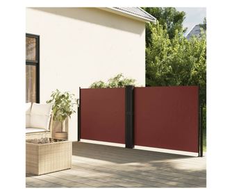 Visszahzhat oldalponyva, barna, 140x1200 cm