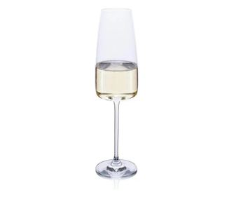 Set 6 pahare sampanie 340ml, sticla, RONA Lord