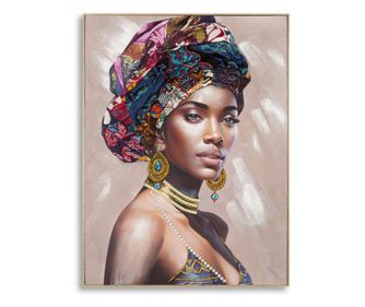 Obraz na plátně s dřevěným rámem ALEXANDRA -A- 92X4,5X122 cm