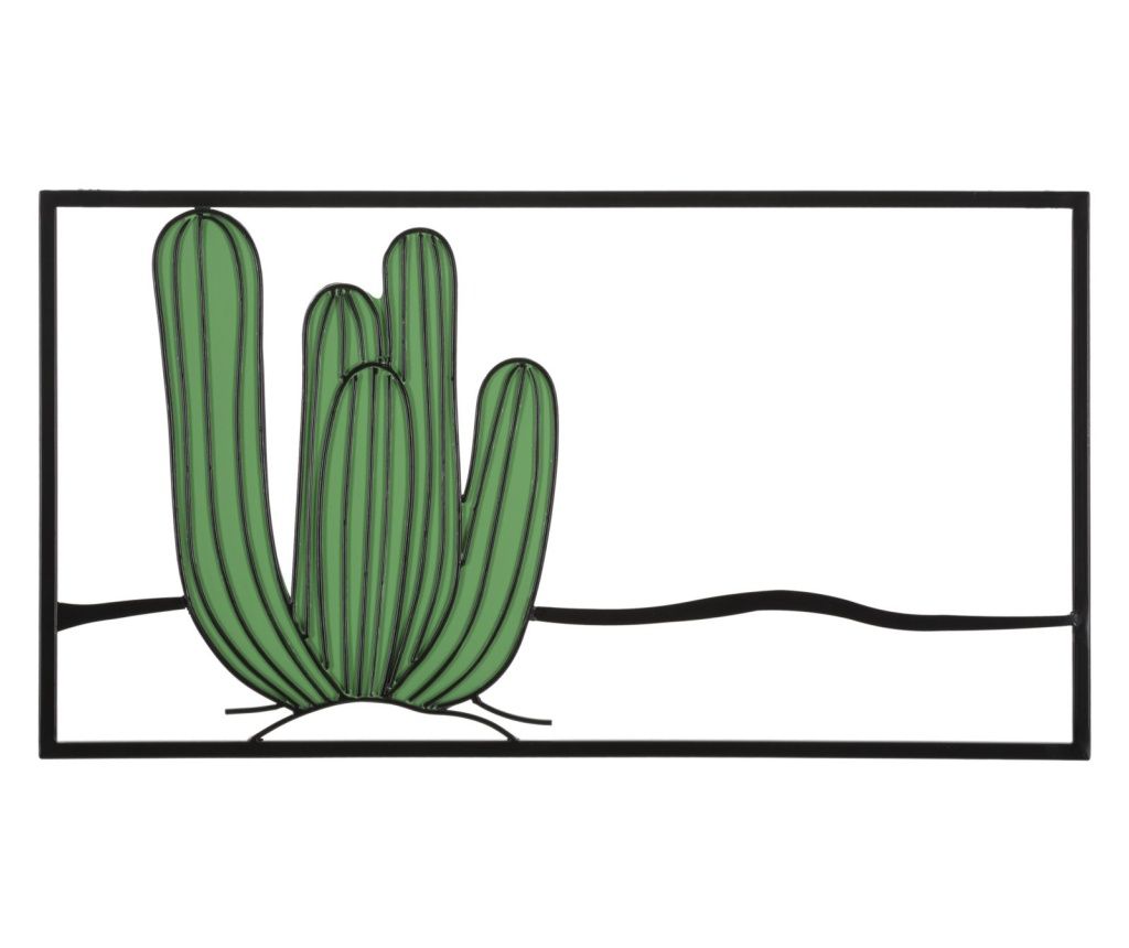Panel za zidnu dekoraciju kaktus cm 60x1,3x33