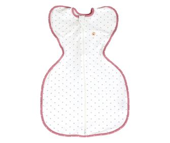 Sac de dormit nou-nascut Swaddle First Sleep Sweet Light, 60 cm, 0.5 tog