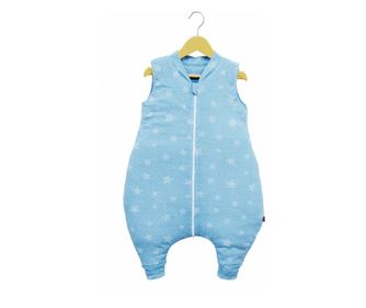 Sac de dormit cu picioruse, Stars in your eyes - Blue, 80 cm, 1.5 tog