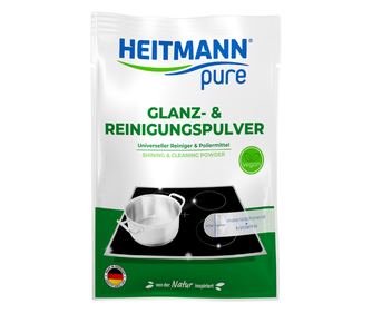 HEITMANN pure прах за почистване и блясък, 30 гр