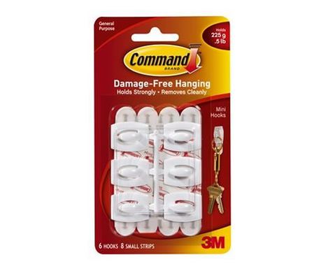 3M "Command" mini műanyag akasztó (UU006380313)