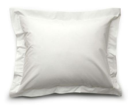 Set 2 fete de perna Kotonia Home Hotel 100% bumbac Percale, Alb, 50x50 cm