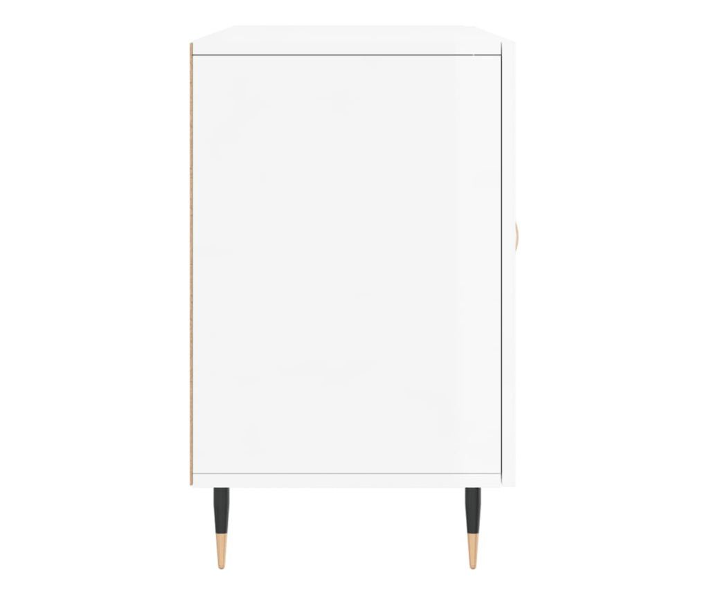 Ormarić, visoki sjaj bijeli, 100x36x60 cm, konstruirano drvo - 7