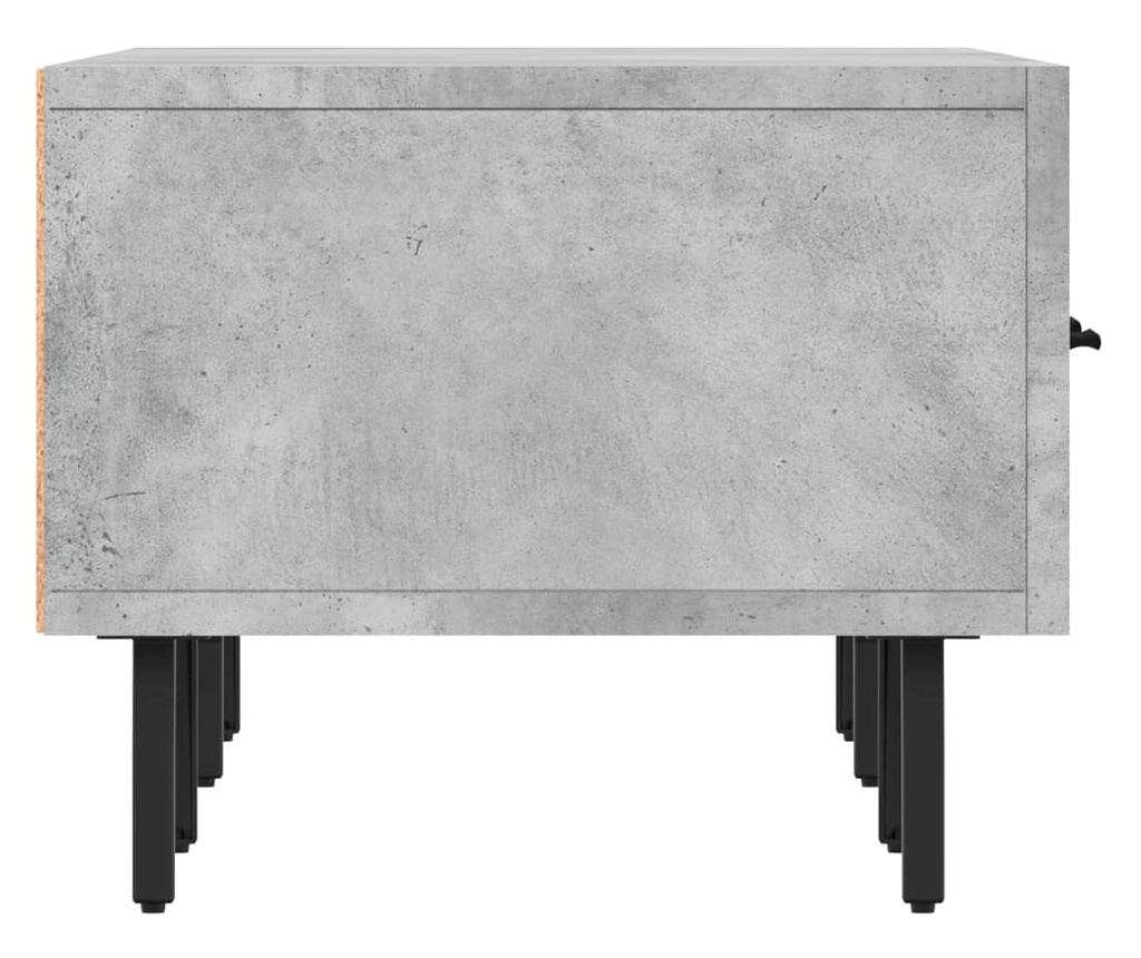 TV Ormarić, Betonsko Siva, 150x36x30 cm, Konstruirano Drvo - 7