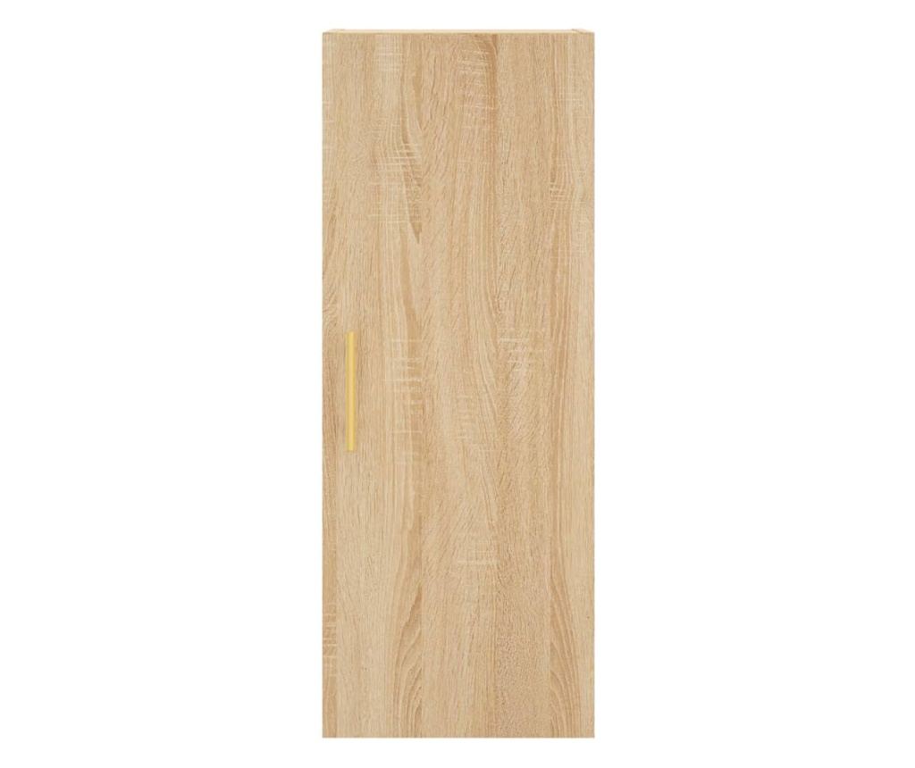 Visoka ormar, hrast sonoma, 34,5x34x180 cm, obrađeno drvo - 8