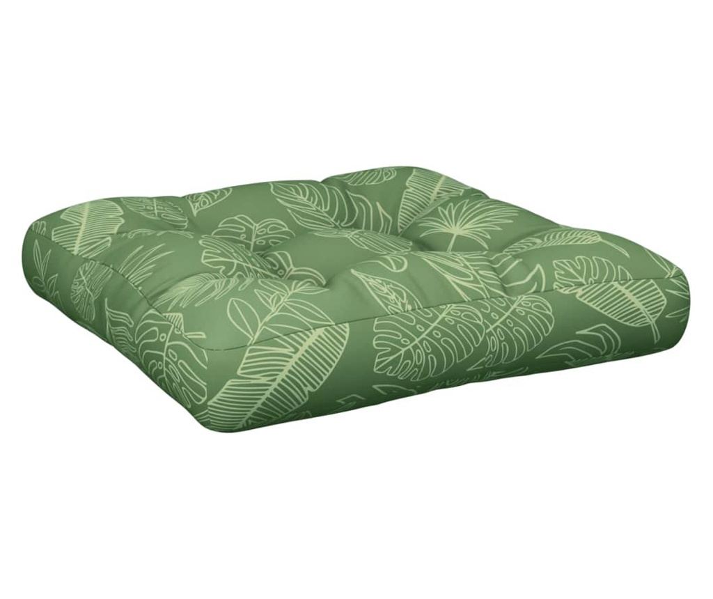 Възглавници за диван от палети, 2 бр., Плат с флорален принт - 5