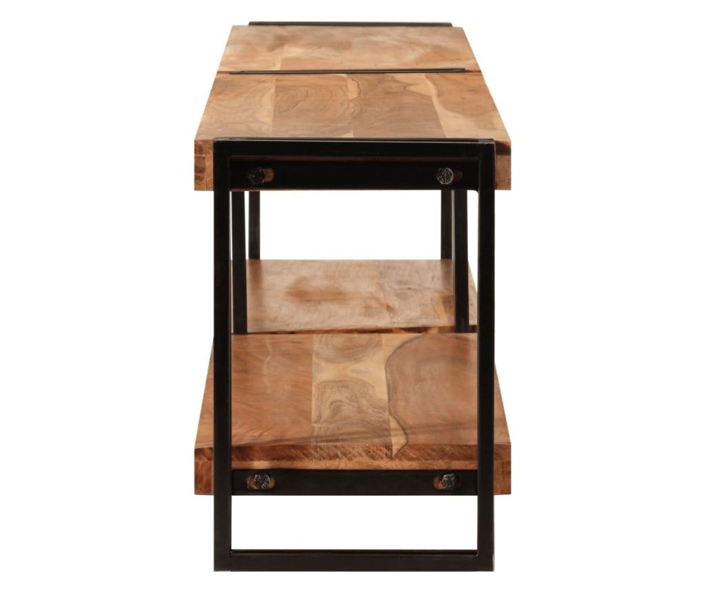 TV komoda, 200x30x40 cm, masivno drvo akacije - 3