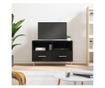 TV komoda, crna, 80x36x50 cm, obrađeno drvo thumbnail 1