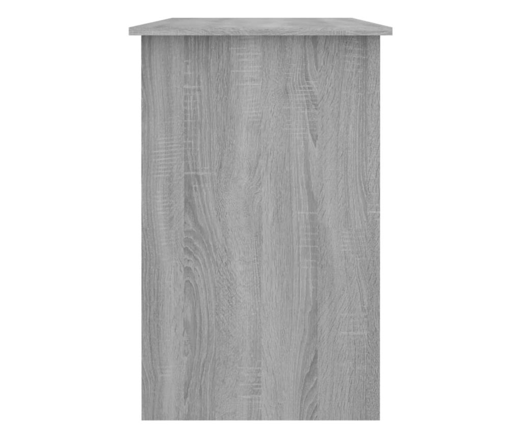 Γραφείο, Sonoma Gray, 100x50x76 εκ., Ξύλο Μοριοσανίδας - 8