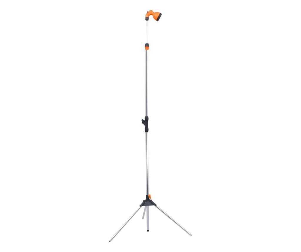 háromlábú alumínium kerti zuhany 221 cm - 4