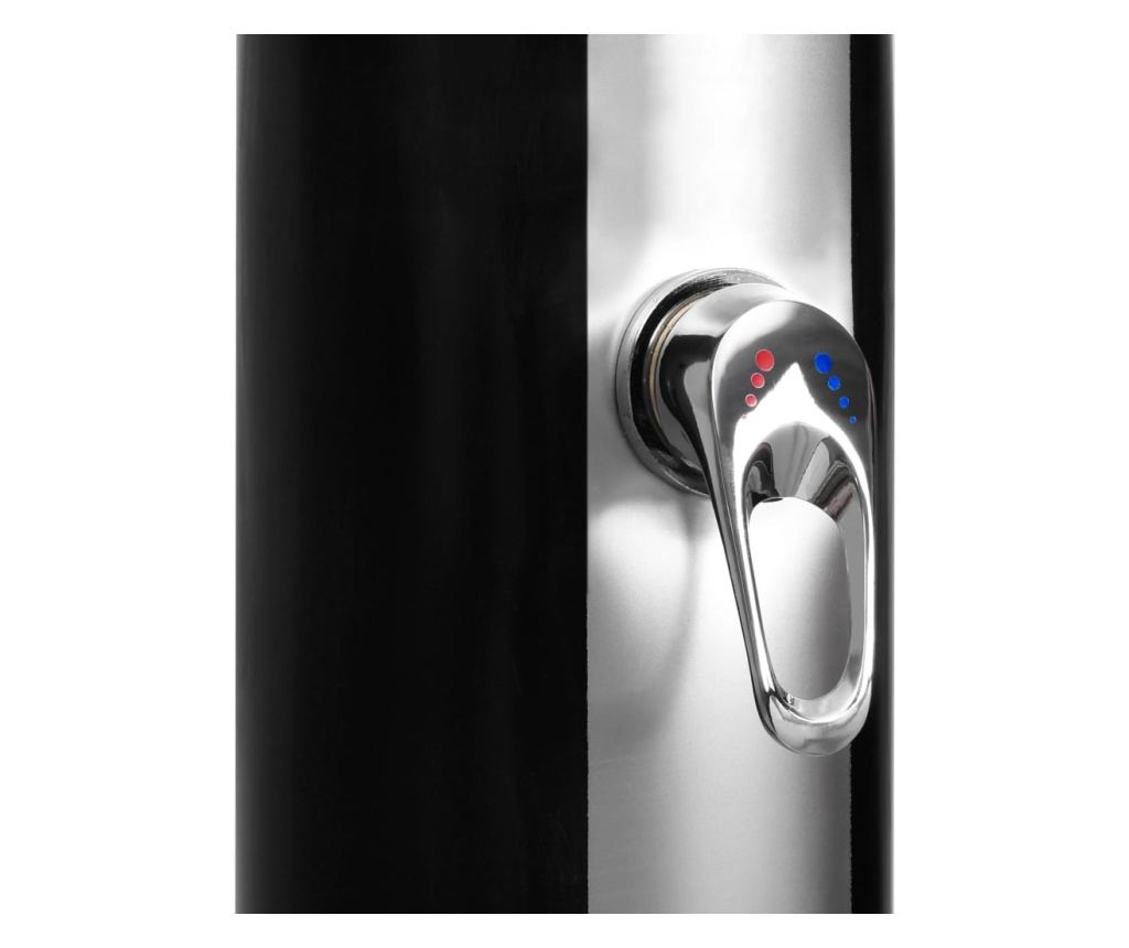 kültéri szolárzuhany zuhanyfejjel és csappal 40 L - 7