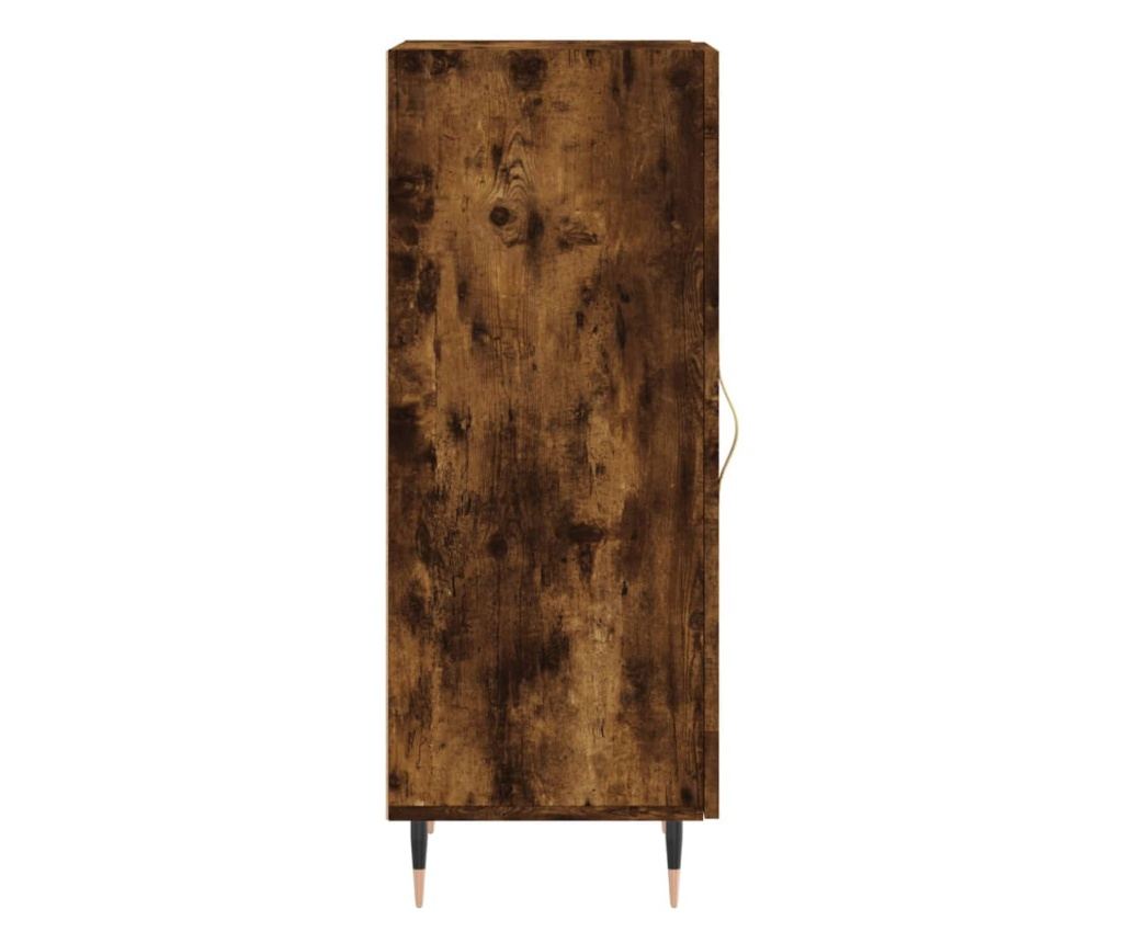 Komoda, dimljeni hrast, 34,5x34x90 cm, kompozitno drvo - 7