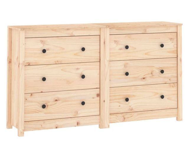 Stojalo, 140x35x80 cm, masivno borovo leso