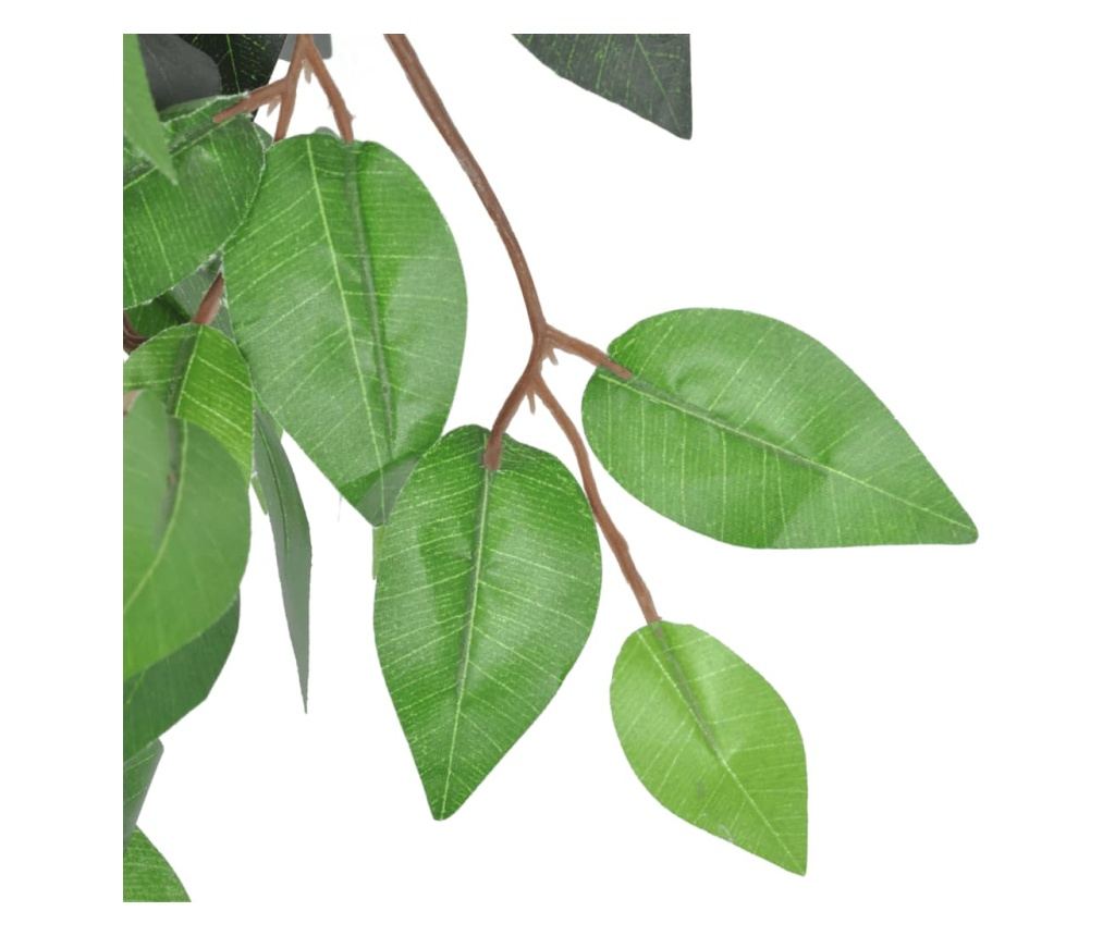 Umjetni fikus s prirodnim izgledom i loncem, 90 cm - 2