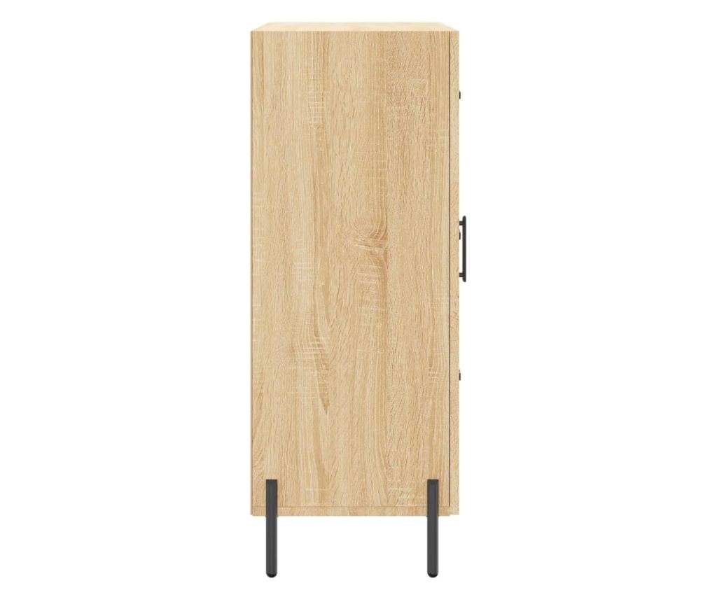 Komoda, hrast sonoma, 69,5x34x90 cm, kompozitno drvo - 7