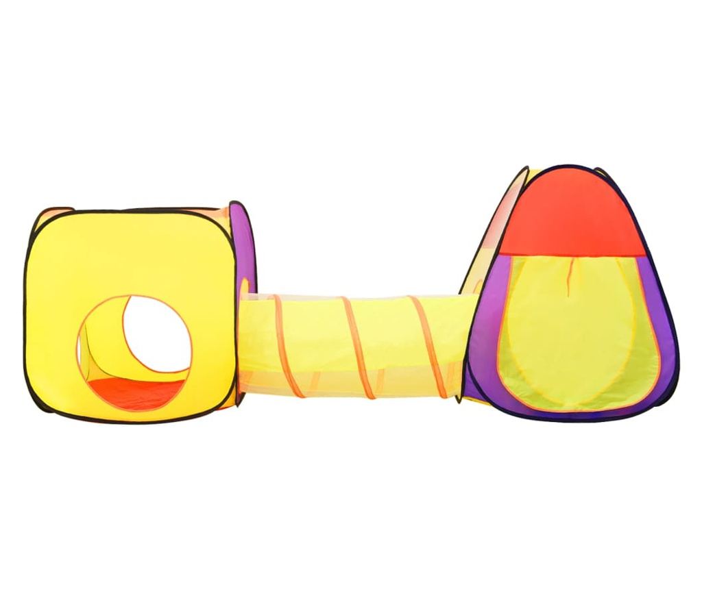 többszínű gyerekjátszósátor 255 x 80 x 100 cm - 4