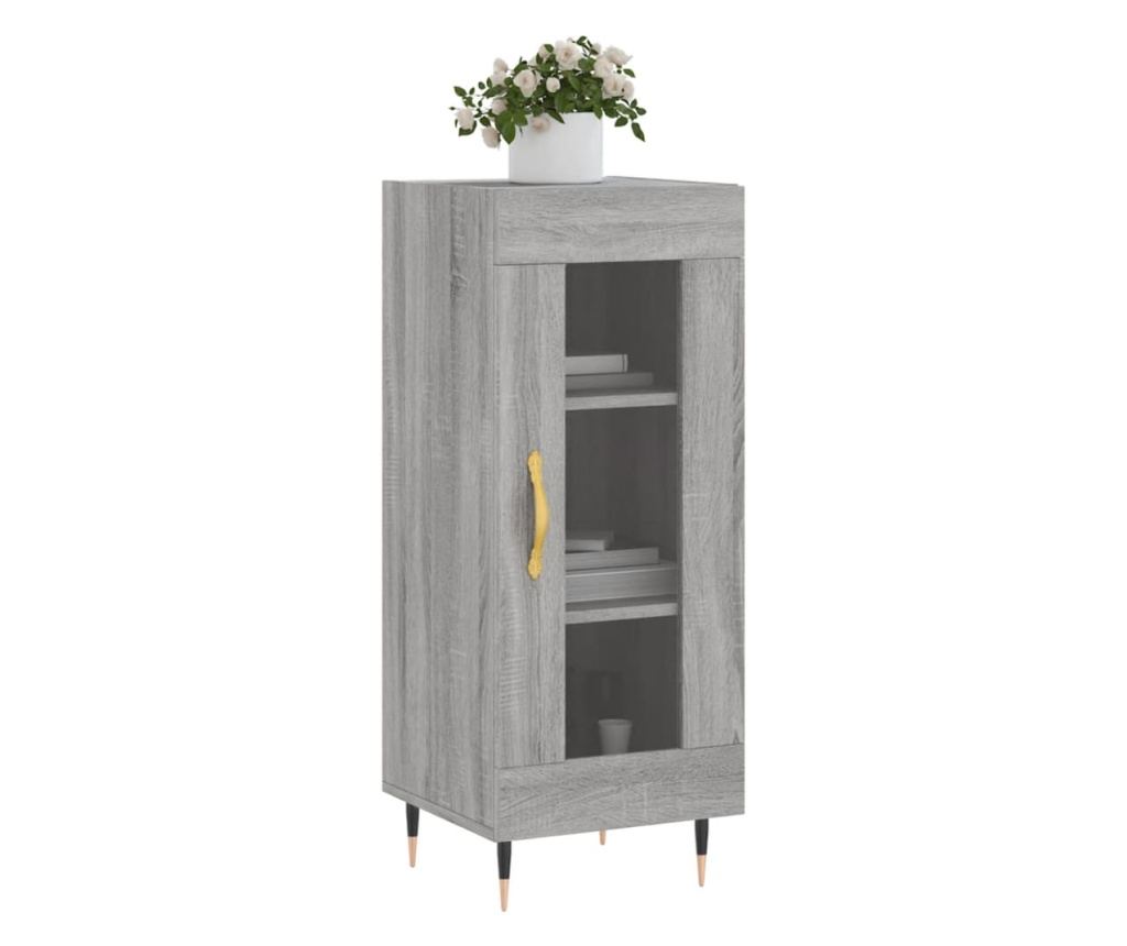 Kredenca, siva sonoma, 34,5x34x90 cm, kompozitno drvo - 3