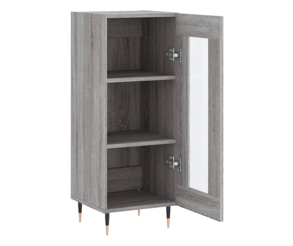 Kredenca, siva sonoma, 34,5x34x90 cm, kompozitno drvo - 6