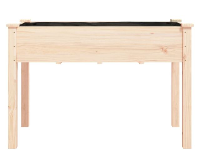 Žardinjera s oblogom, 118x59x76 cm, masivno drvo jele