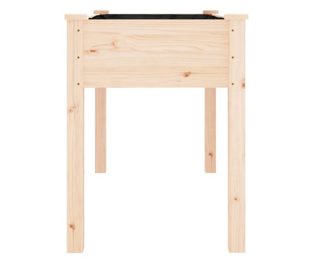 Žardinjera s oblogom, 118x59x76 cm, masivno drvo jele