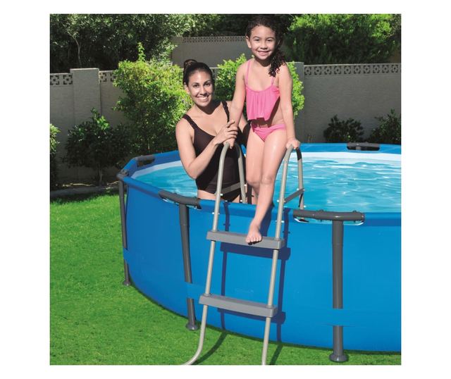 Flowclear 2 fokos medencelétra 84 cm