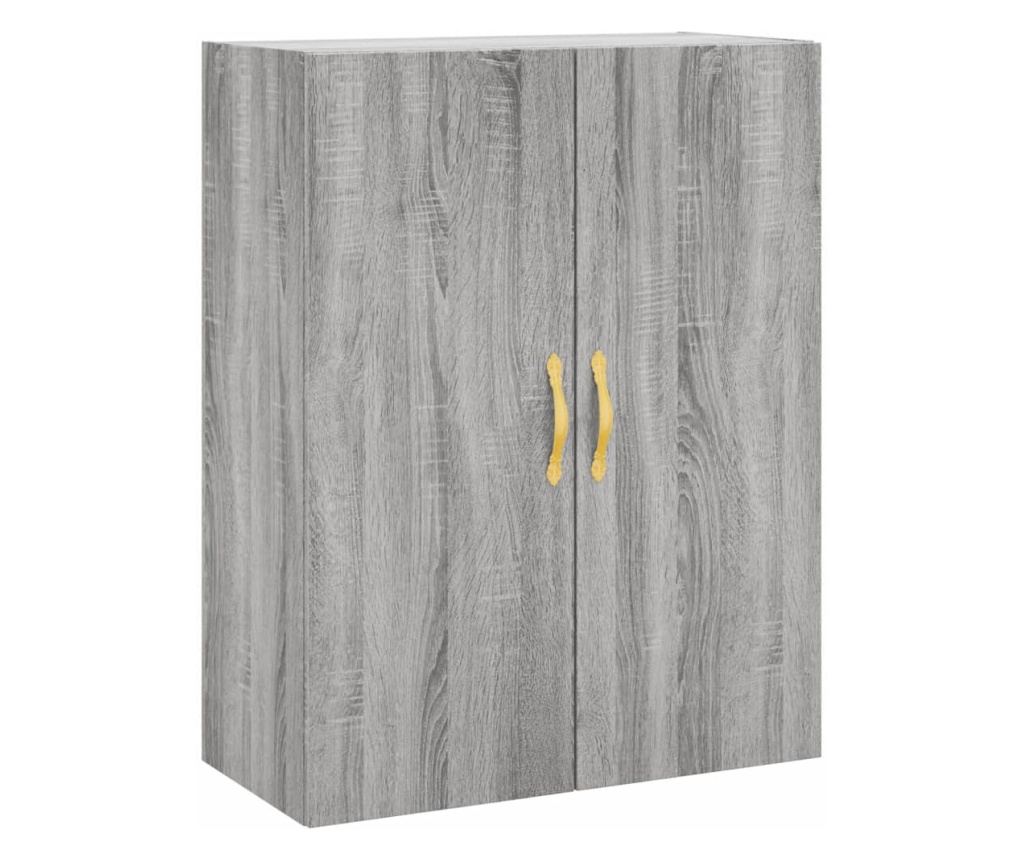 Visoka ormar, siva sonoma, 69,5x34x180 cm, kompozitno drvo - 5