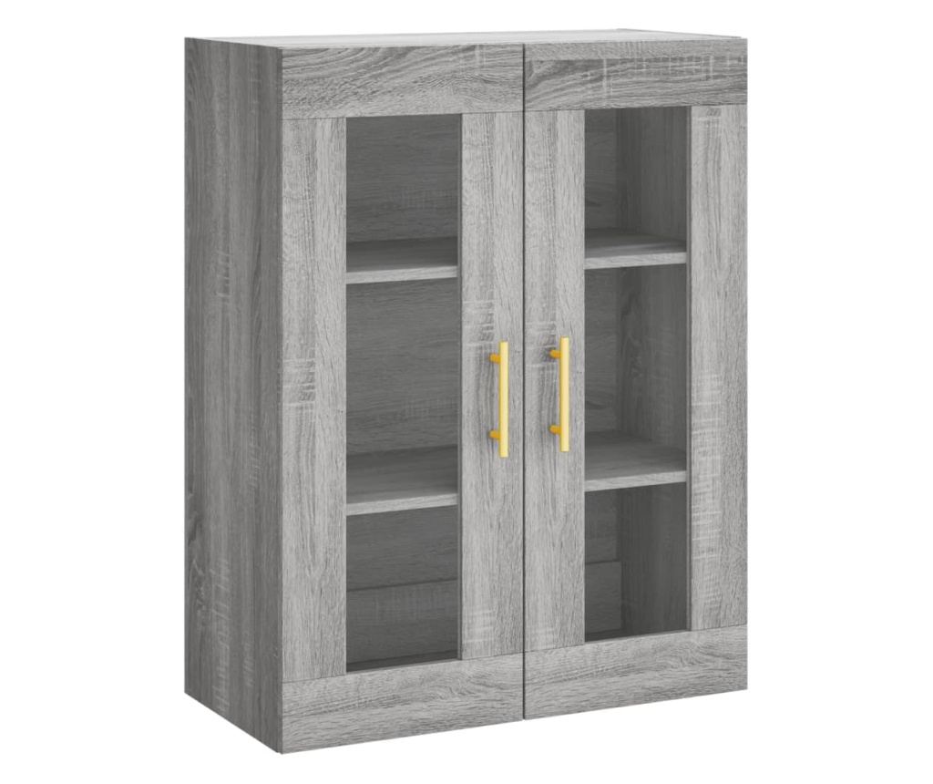Visoki ormar, sonoma siva, 69,5x34x180 cm, kompozitno drvo - 5