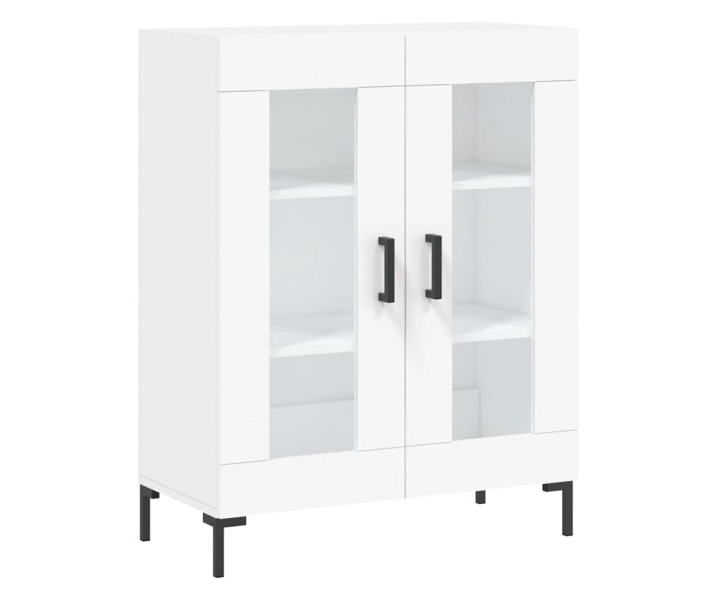 Visoki ormar, bijela, 69,5x34x180 cm, konstruirano drvo - 7