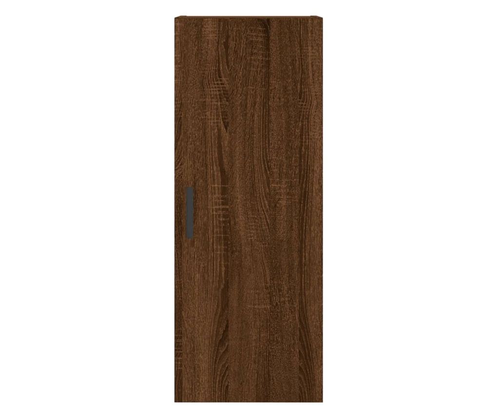 Visoka ormar, smeđi hrast, 34,5x34x180 cm, obrađeno drvo - 8
