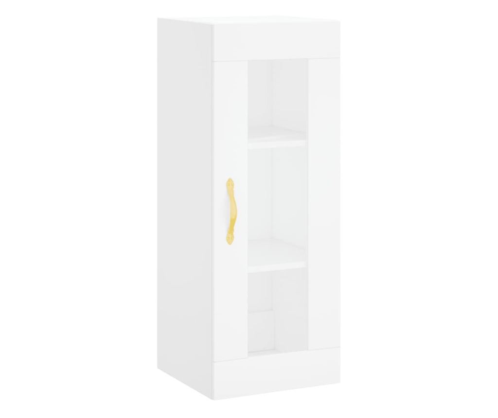 Visoka ormar, bijela, 34,5x34x180 cm, obrađeno drvo - 7