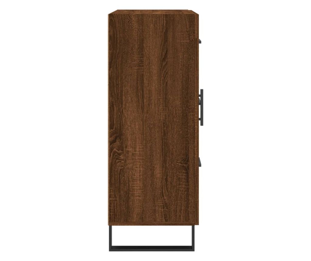 "Komoda, smeđi hrast, 69,5x34x90 cm, obrađeno drvo" - 7