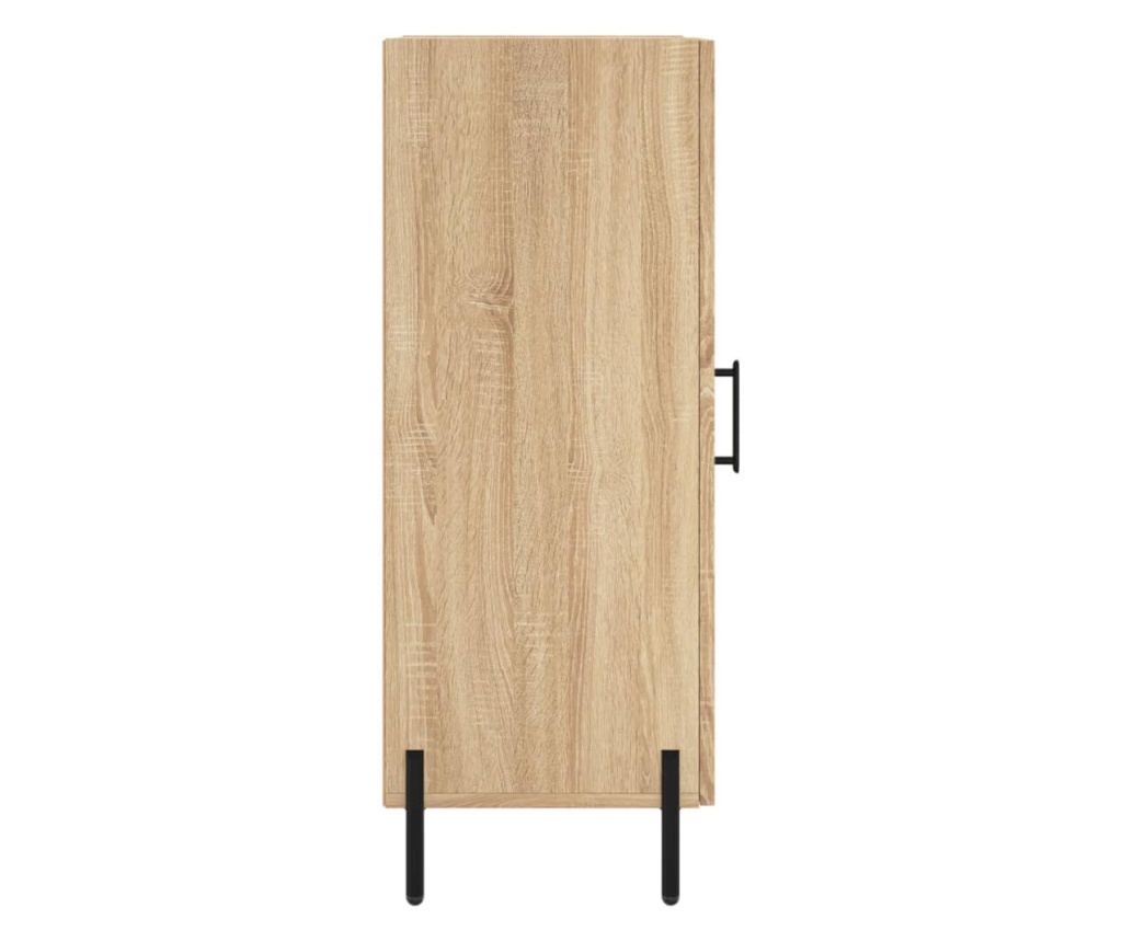 Komoda, hrast sonoma, 34,5x34x90 cm, kompozitno drvo - 7