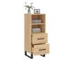 Komoda, hrast sonoma, 34,5x34x90 cm, kompozitno drvo thumbnail 4