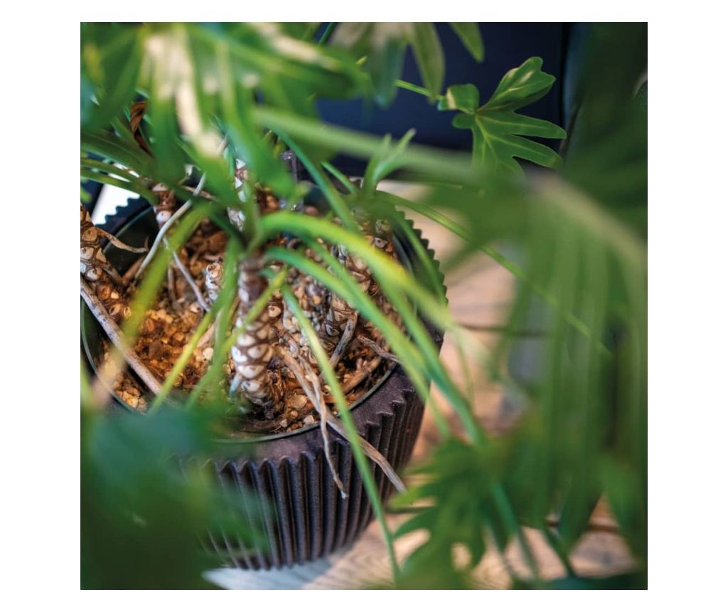 Ваза Elegant "Groove" 46x58 см черна - 3